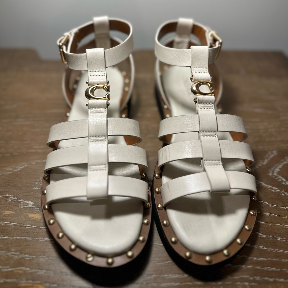 Pre-owned Coach Giselle Sandal